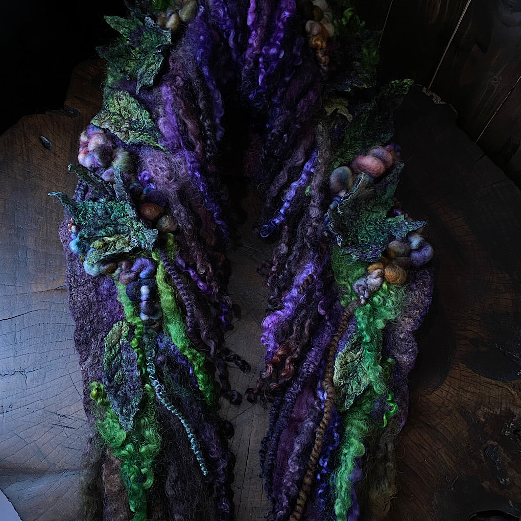 One spell - Felted hood