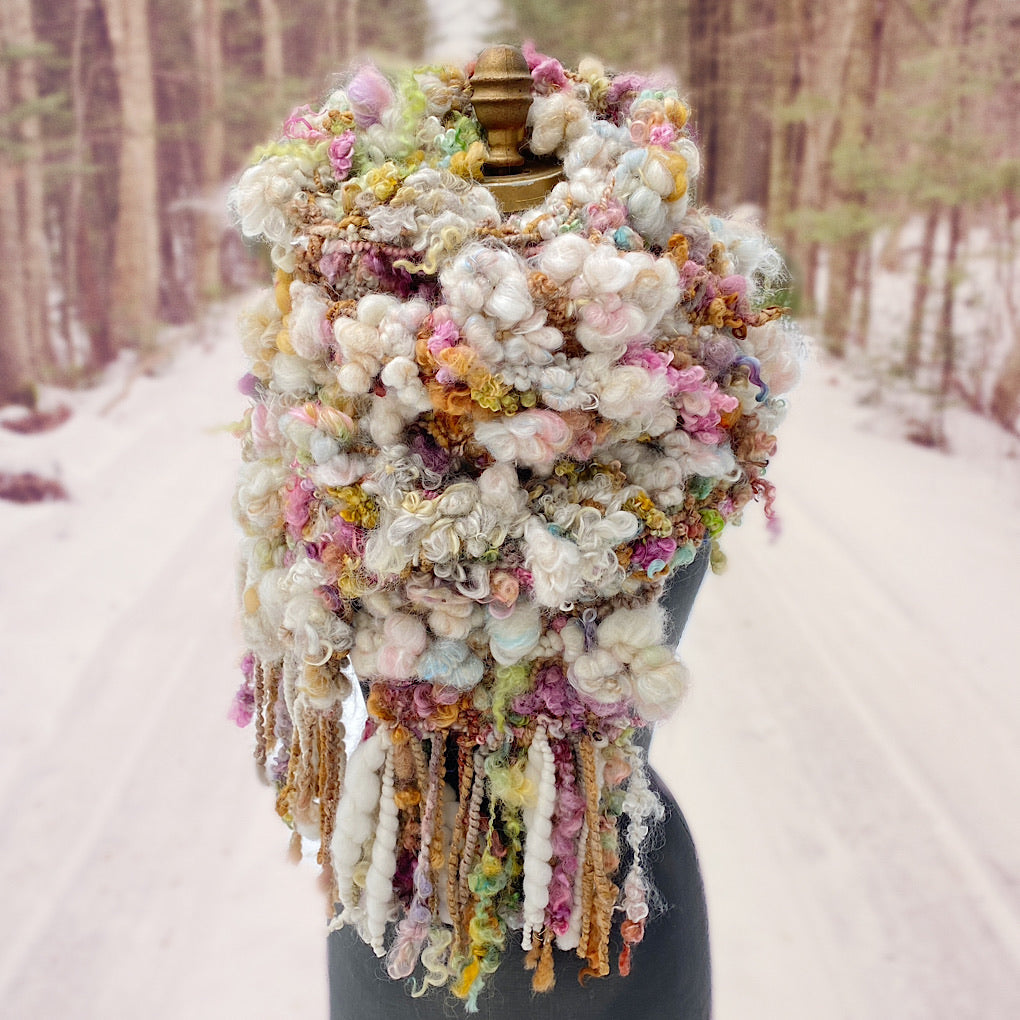 The Golden Rose scarf