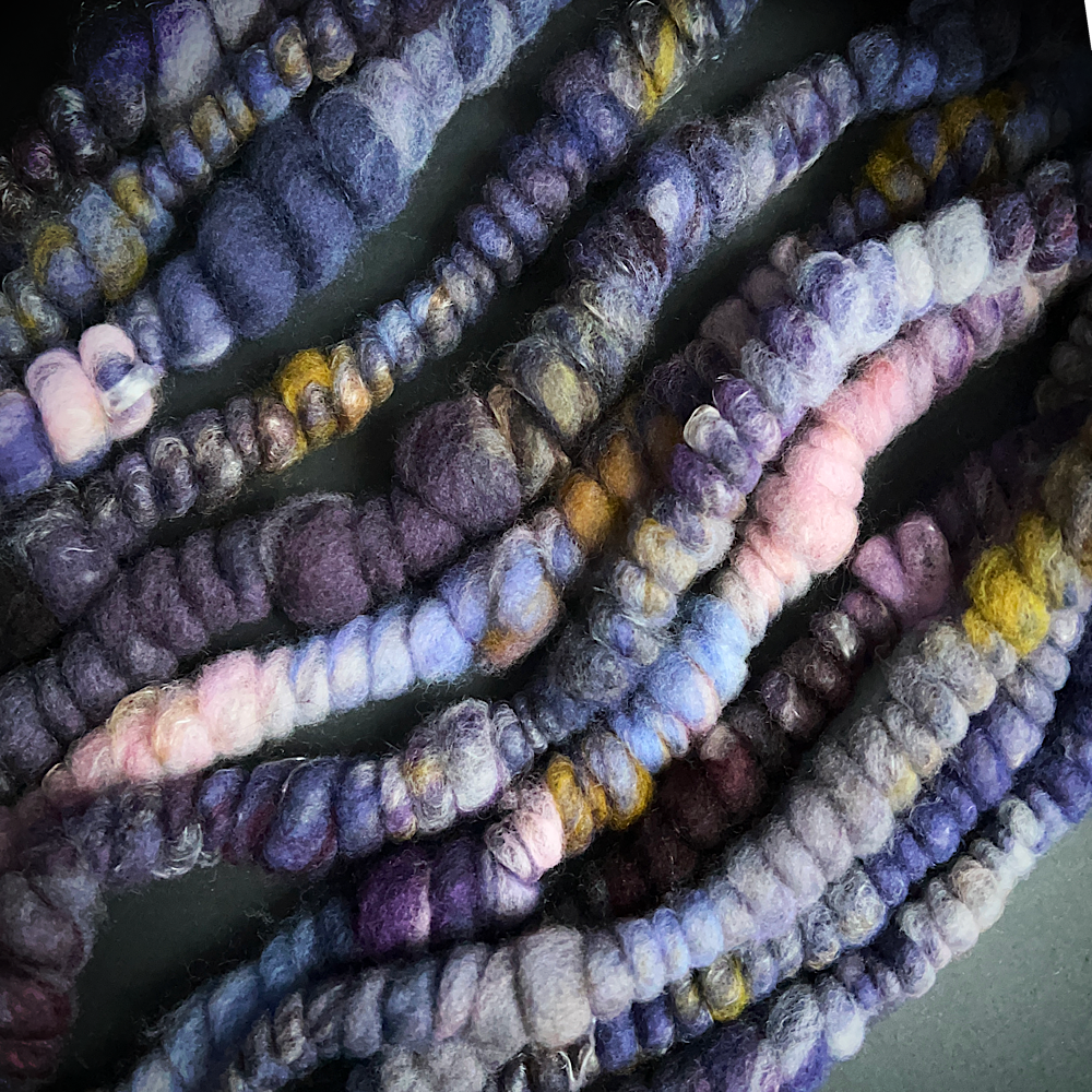 Amethyst art yarn