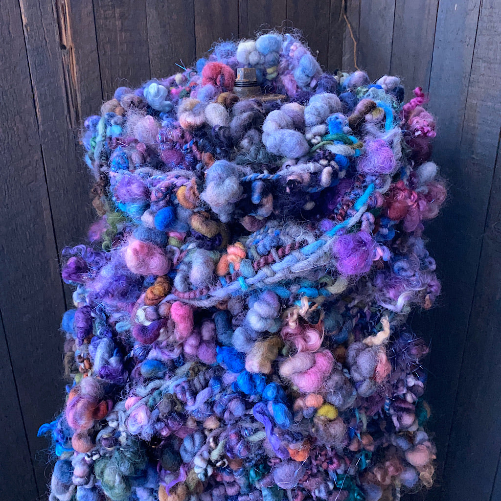 Morticia woven scarf