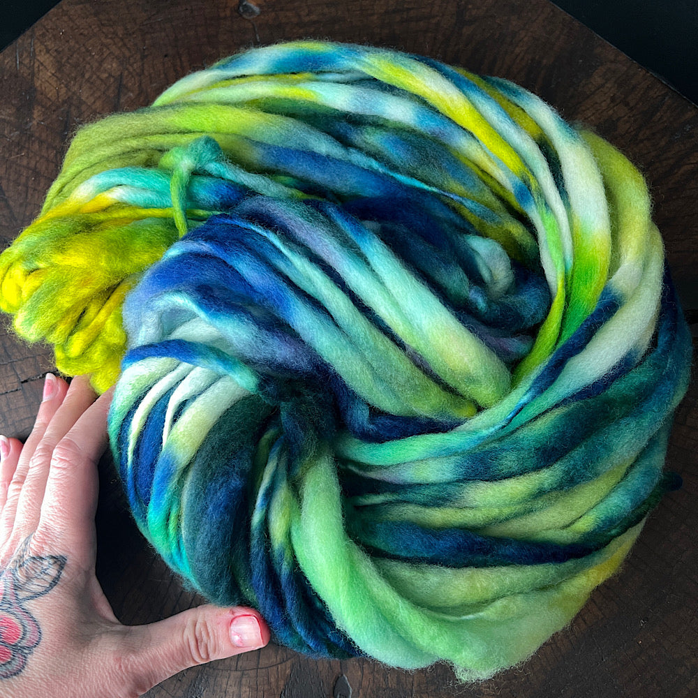 Fluffy yarn set of 3 skeins