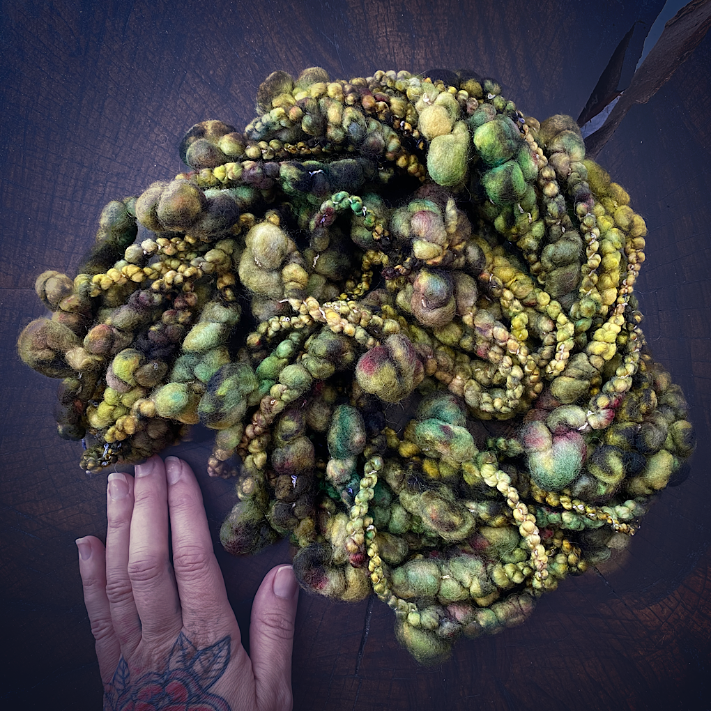 Haunted Woods Jumbo boucle Art yarn