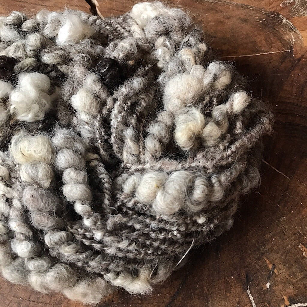 Never enough grey Art yarn