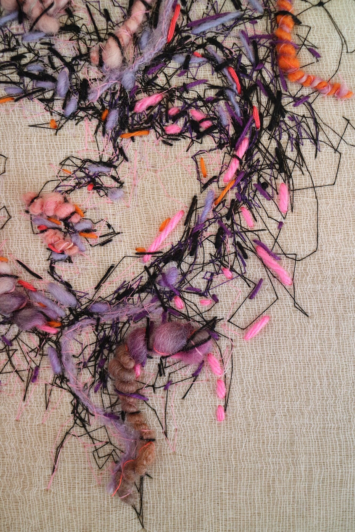 Embroidered portrait #1 - Mynoush