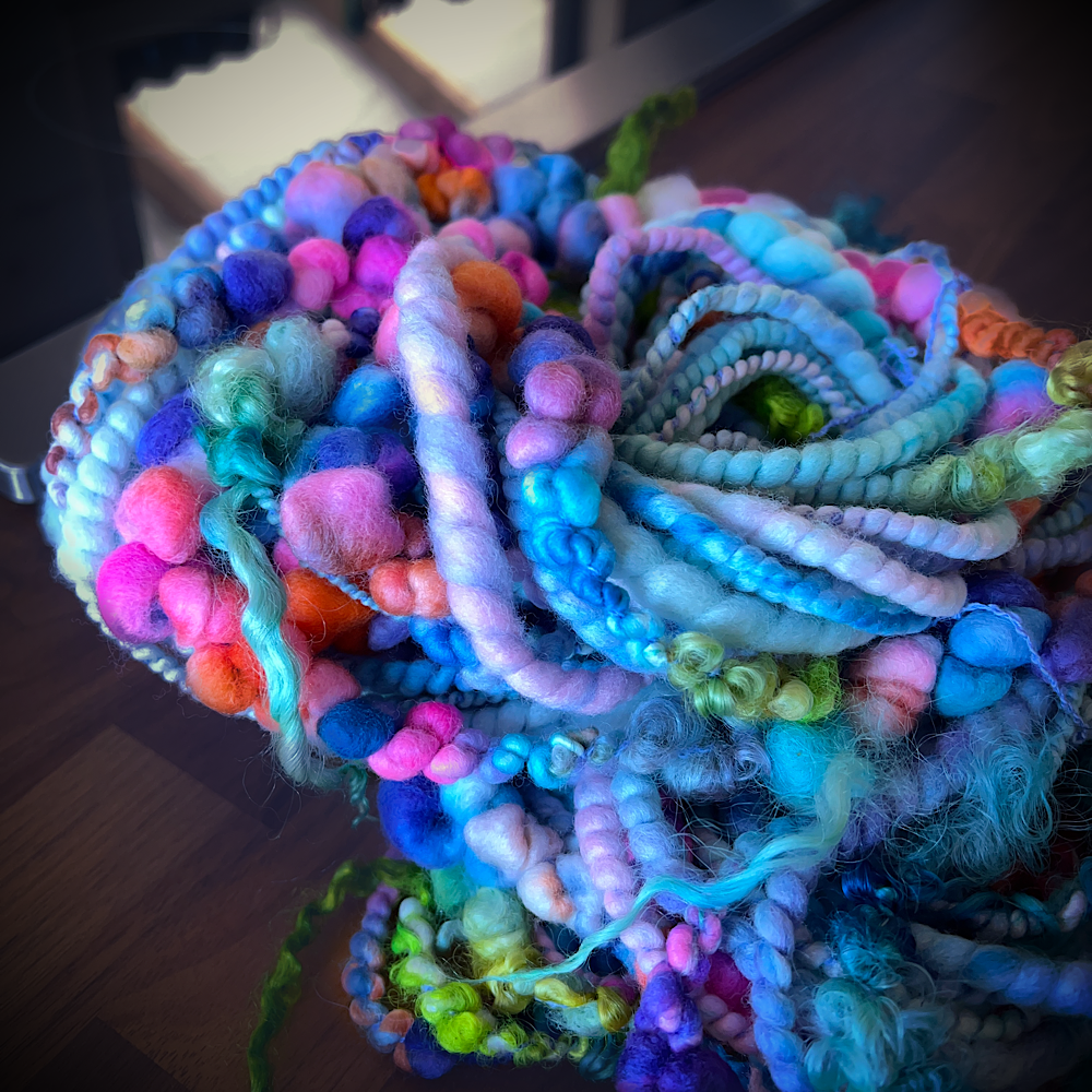 Licorne 2 skeins Set reserved for M. - set of jumbo art yarn