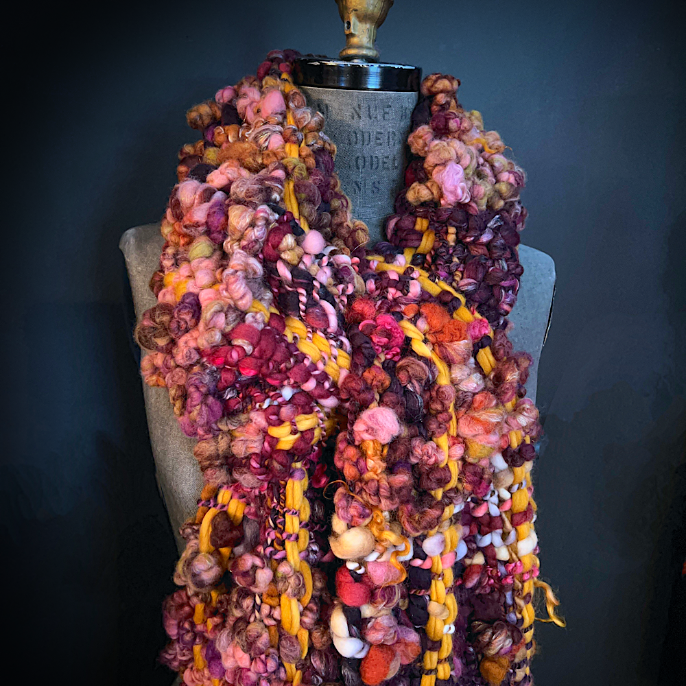 Woven scarf 94” X 8”