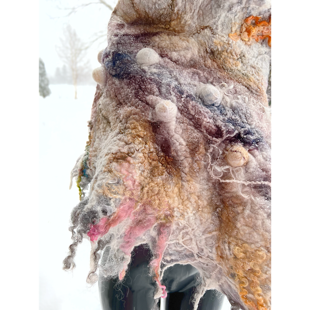 Felted Shawl 2023