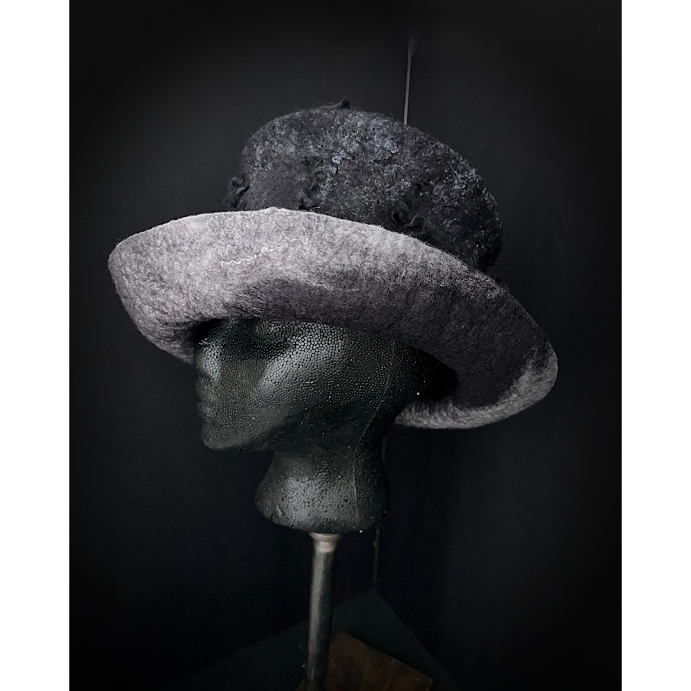 Felted top hat  - 23”