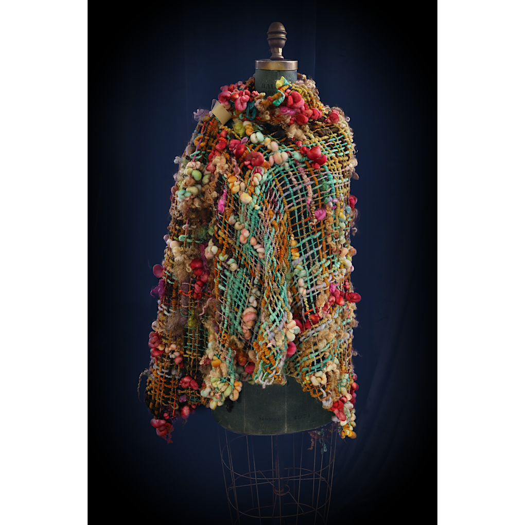 Golden Belle merino silk Shawl