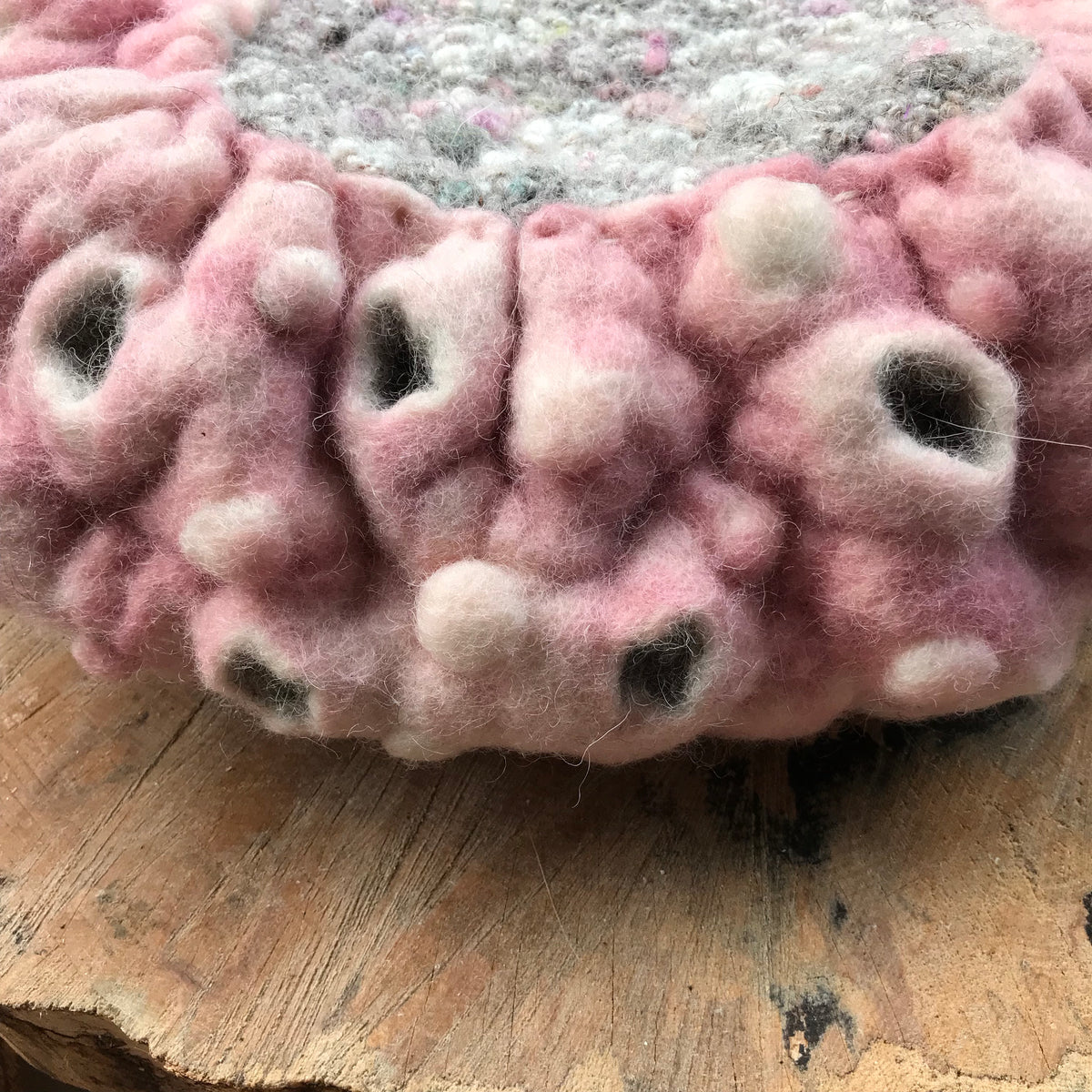 Felted handbag prototype - Mynoush