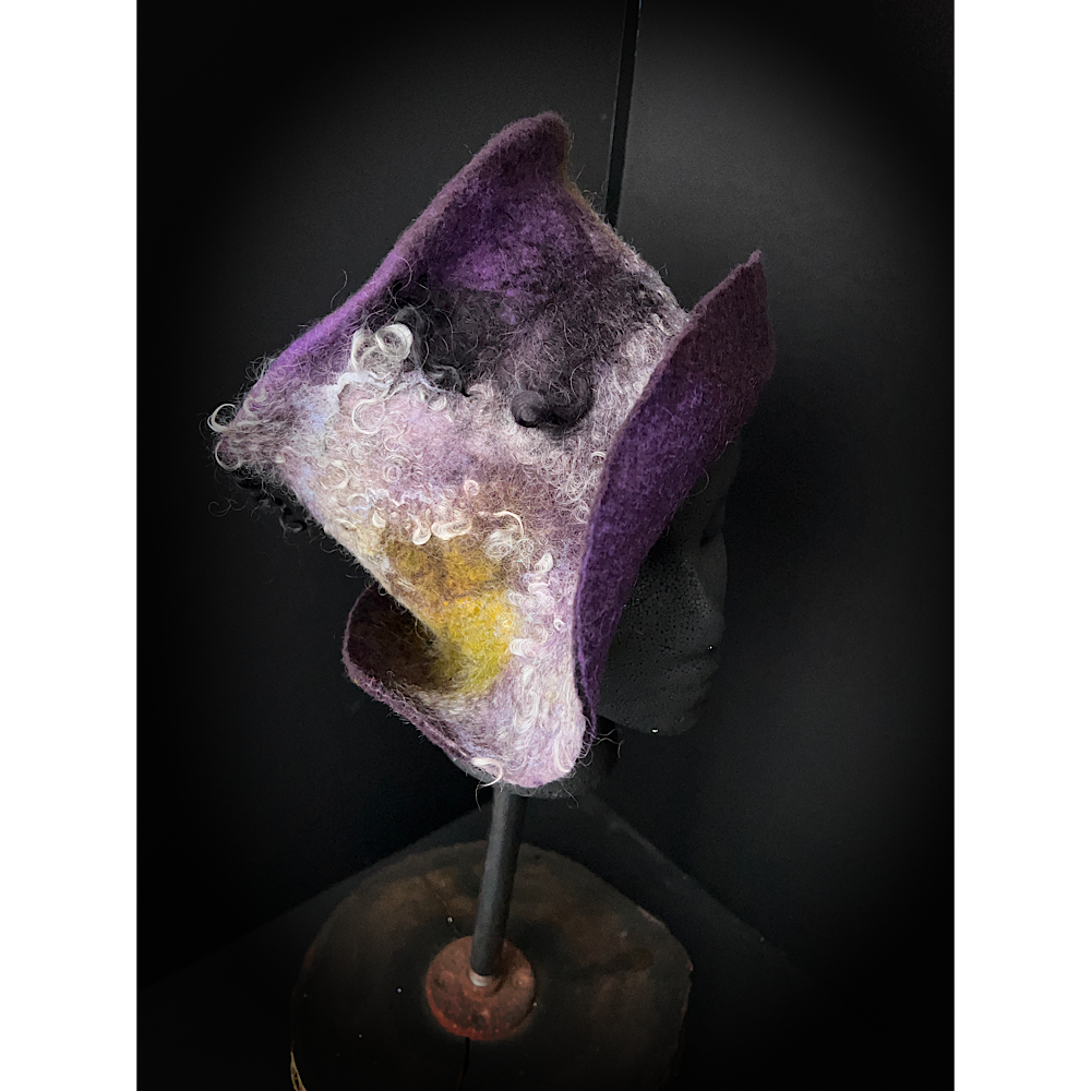 Felted top hat  - 23” 1/4