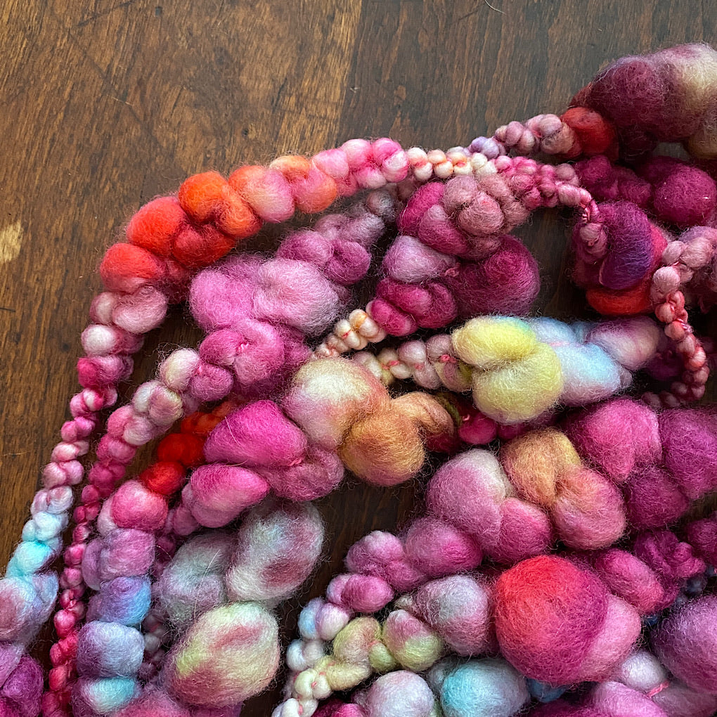 Velvet rose Jumbo boucle