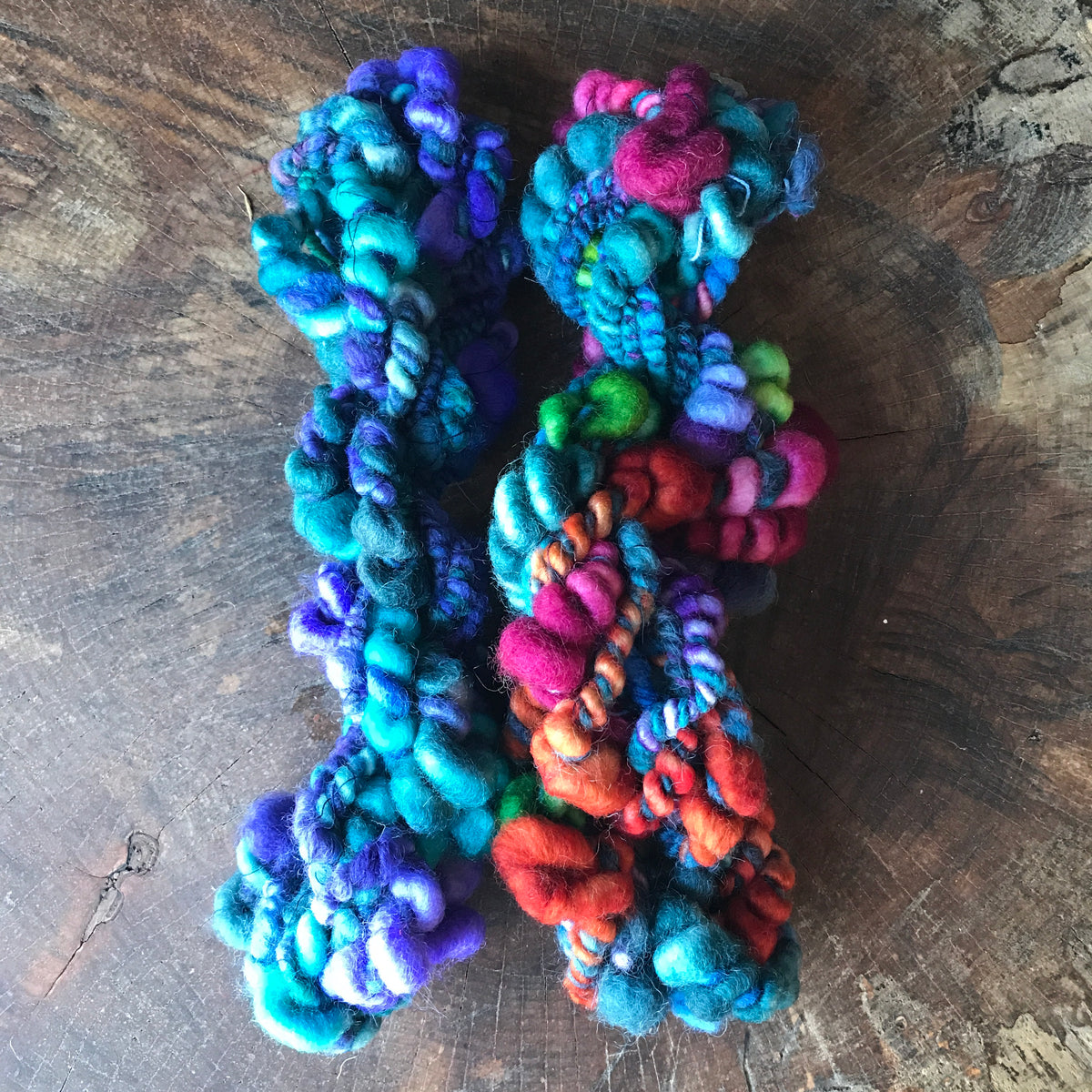 Blue duo art yarn 100g - Mynoush