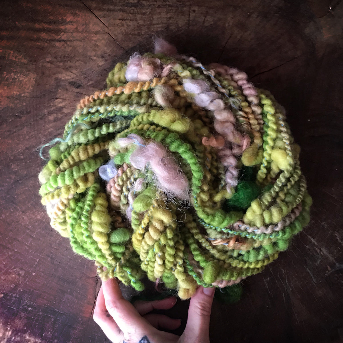 Green  art yarn  90g 24y - Mynoush