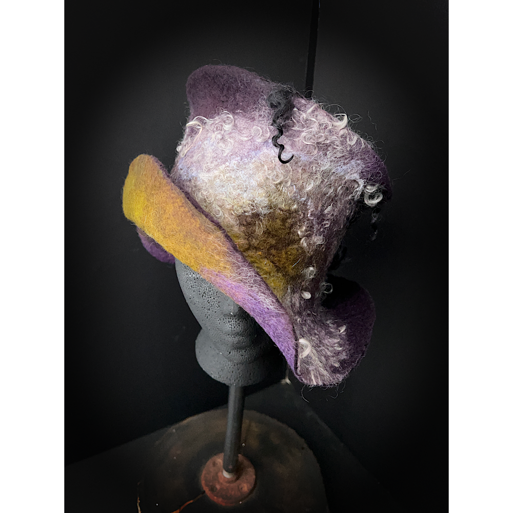 Felted top hat  - 23” 1/4
