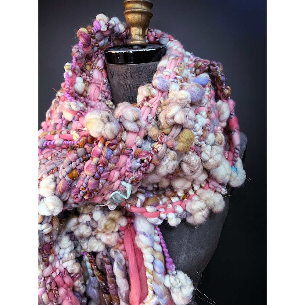 Woven scarf 91” X 9”