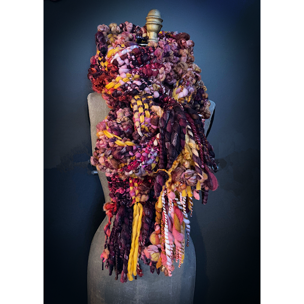 Woven scarf 94” X 8”