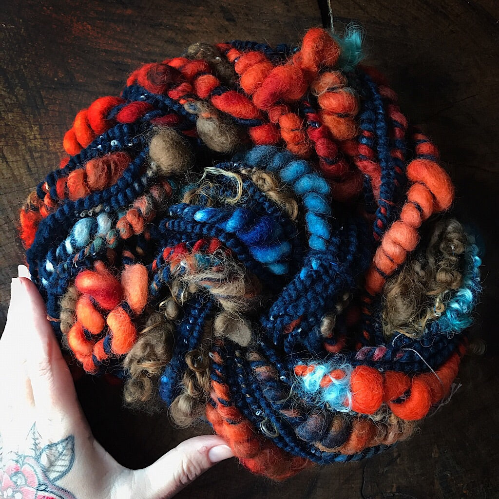 Autumn night Art yarn