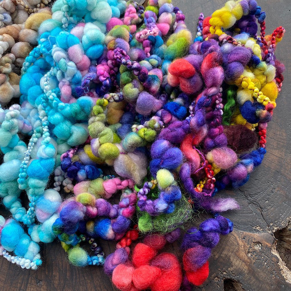 Mini art yarn assortment - weaver kit