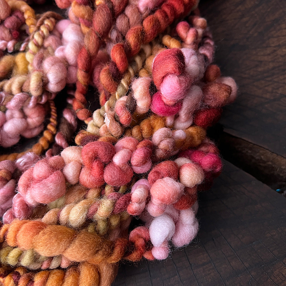 Full Bloom Roses art yarn