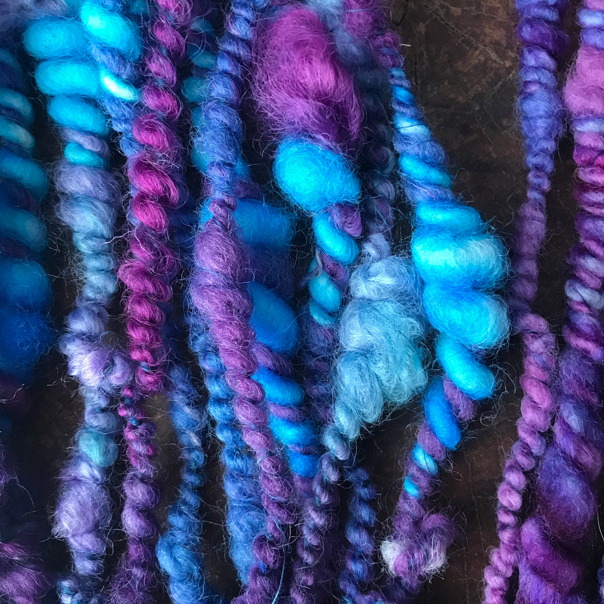 Purple DUO art yarn 70g - Mynoush