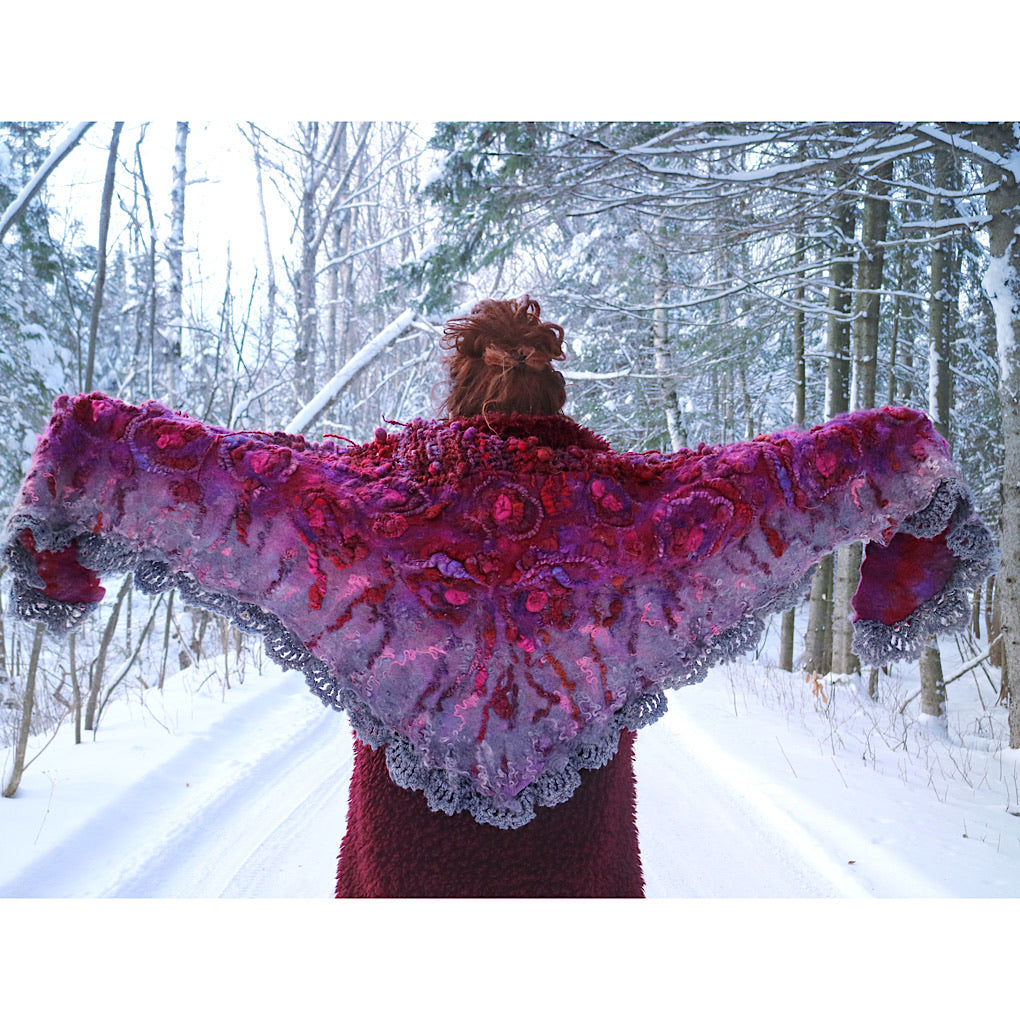 Felted Shawl