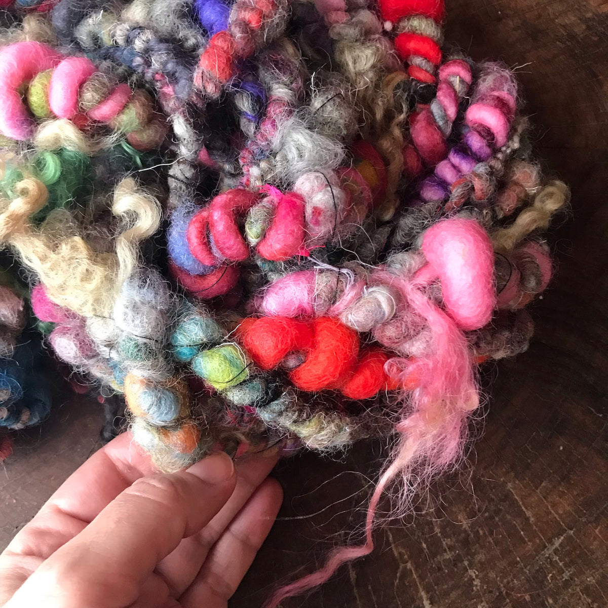 Multi grey jumbo art yarn yarn 75g - Mynoush