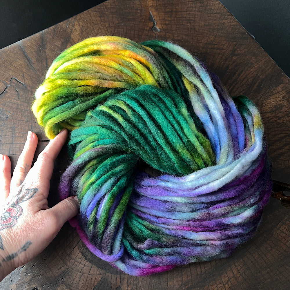 Fluffy yarn set of 3 skeins