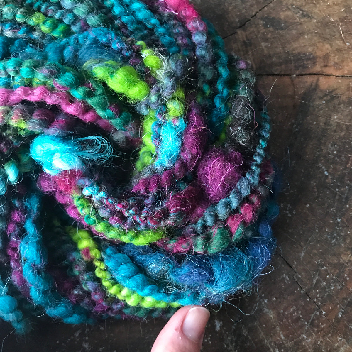 Green  art yarn 35g - Mynoush