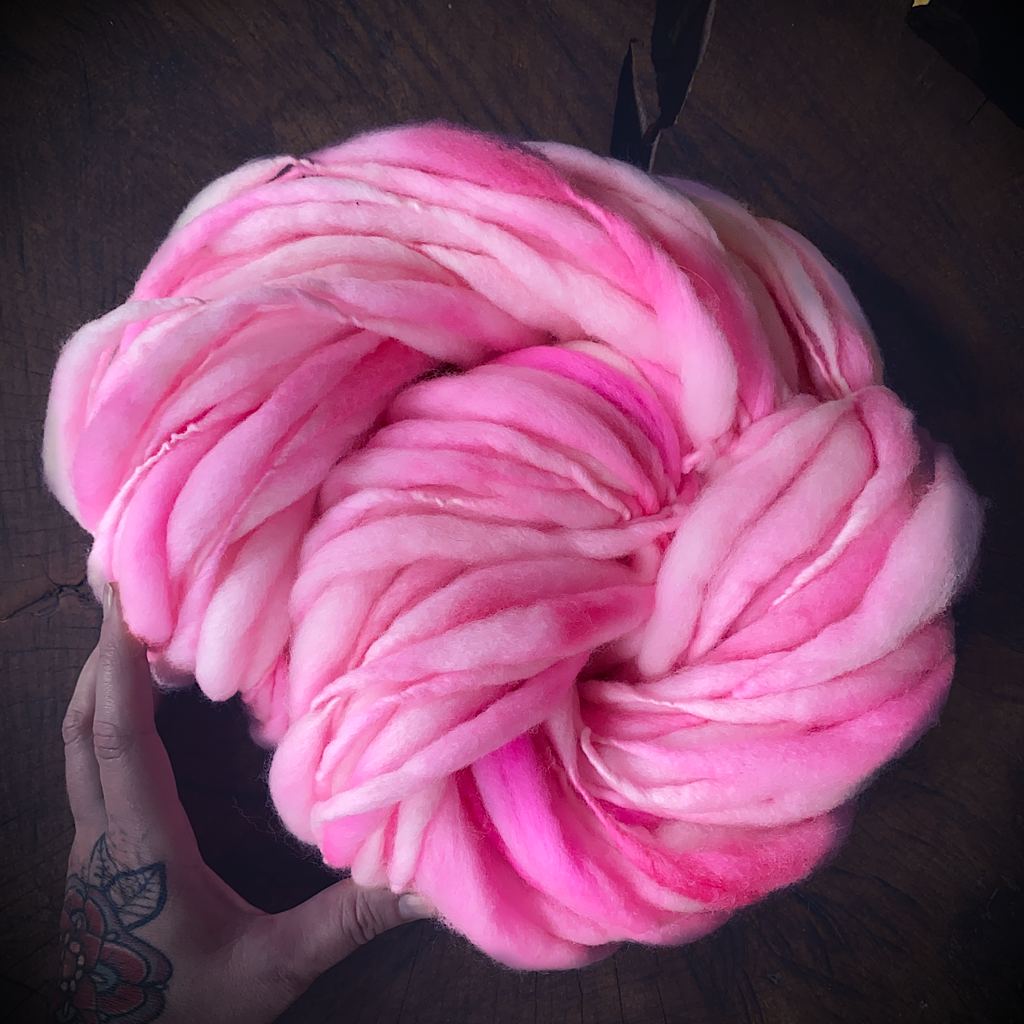 Just rose merino yarn
