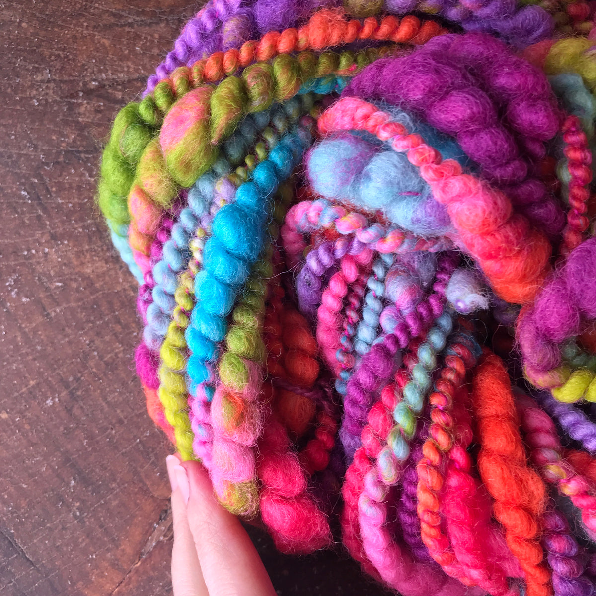 Rainbow  art yarn 100g - Mynoush