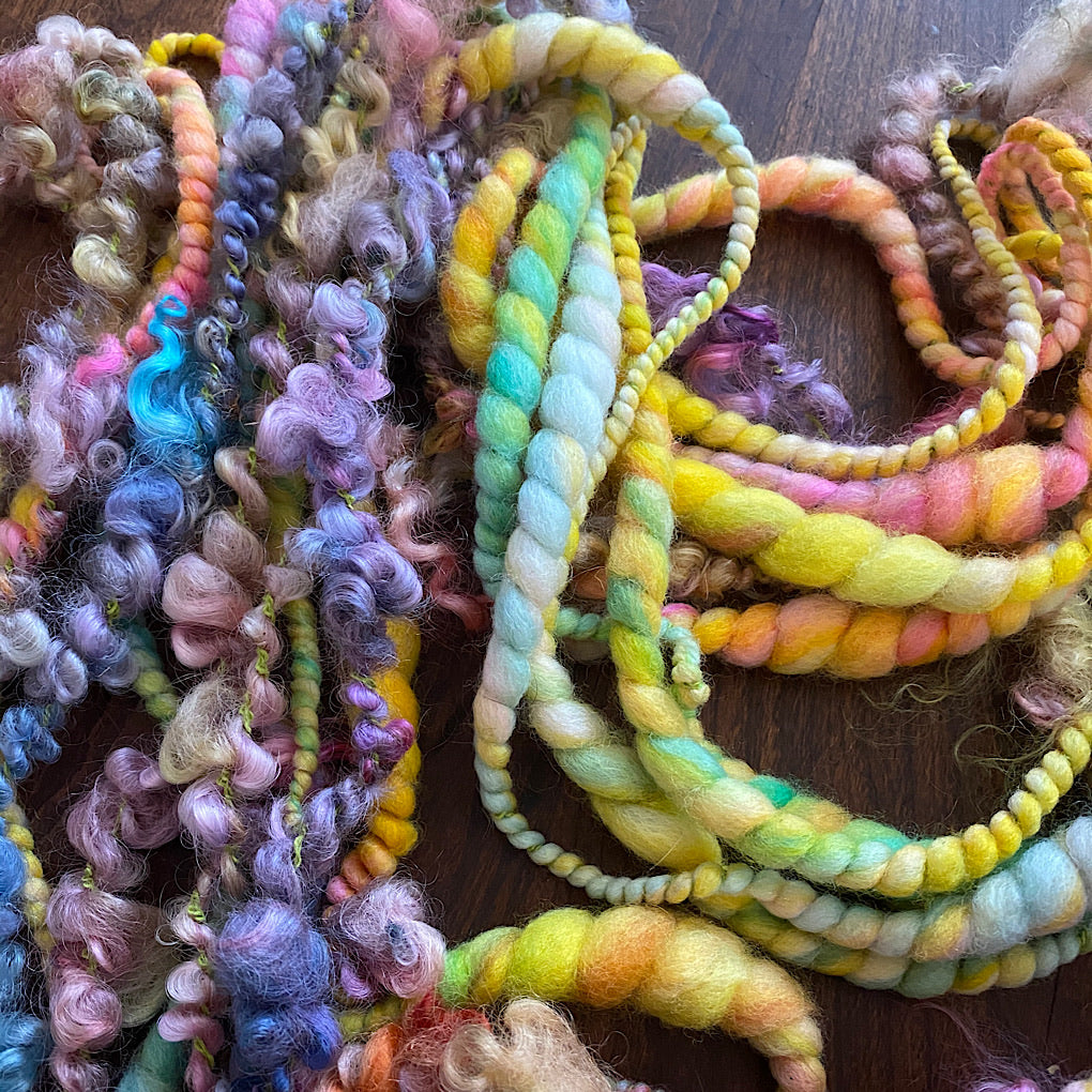 Plein soleil  Art yarn