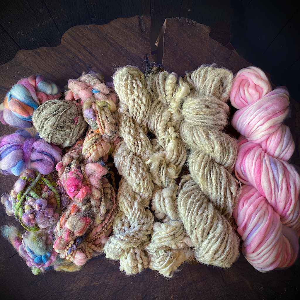 Weavers knitters art yarn bargain set