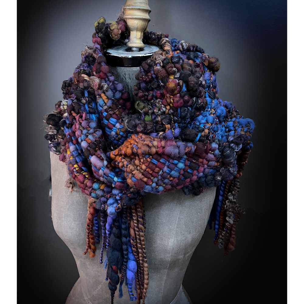 Woven scarf 94” X 8”