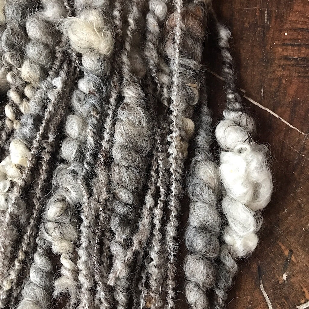 Never enough grey Art yarn