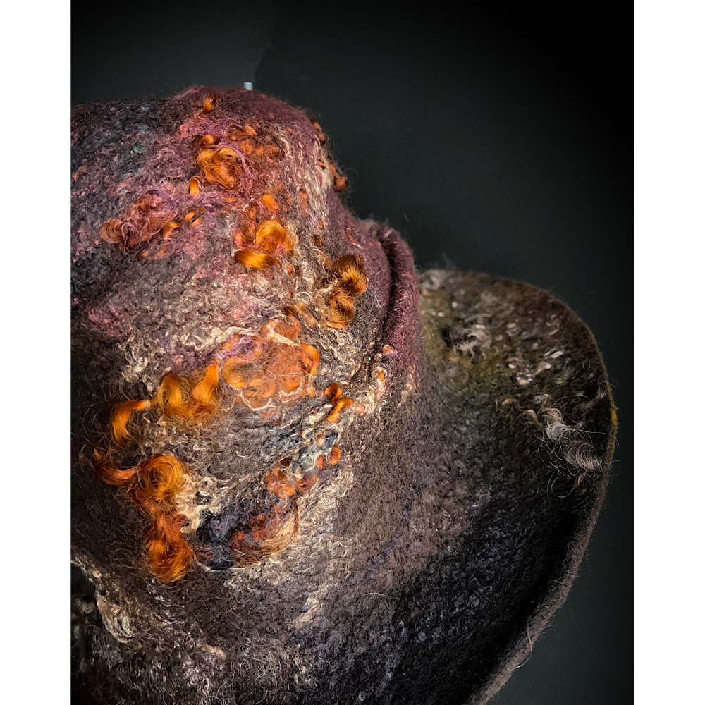 Felted hat- 23.5”