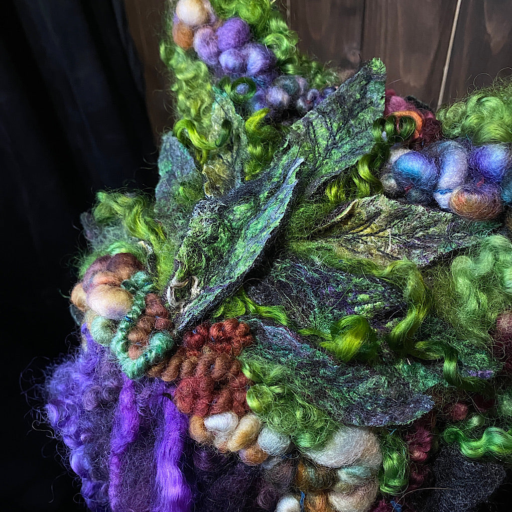 One spell - Felted hood