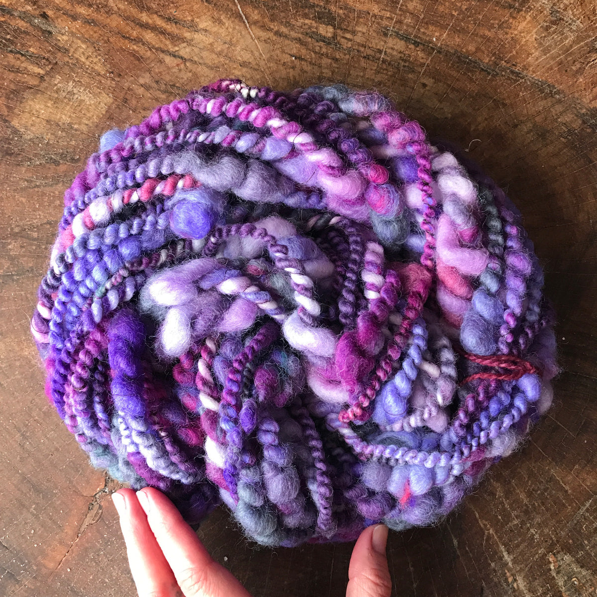Purple art yarn 100g - Mynoush