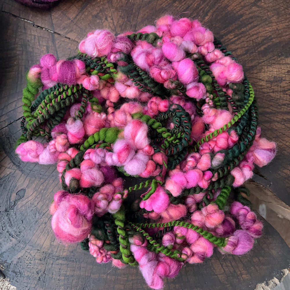 Art yarn trio for weaving 4.7 oz