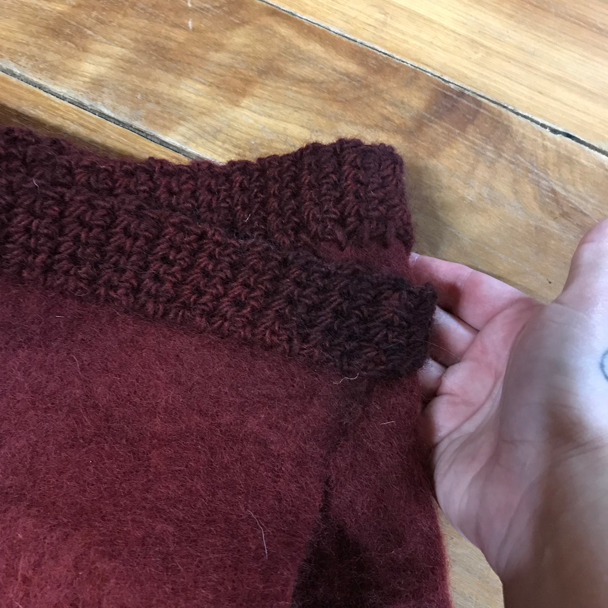 Felted wrap skirt | Jupe en feutre - Mynoush