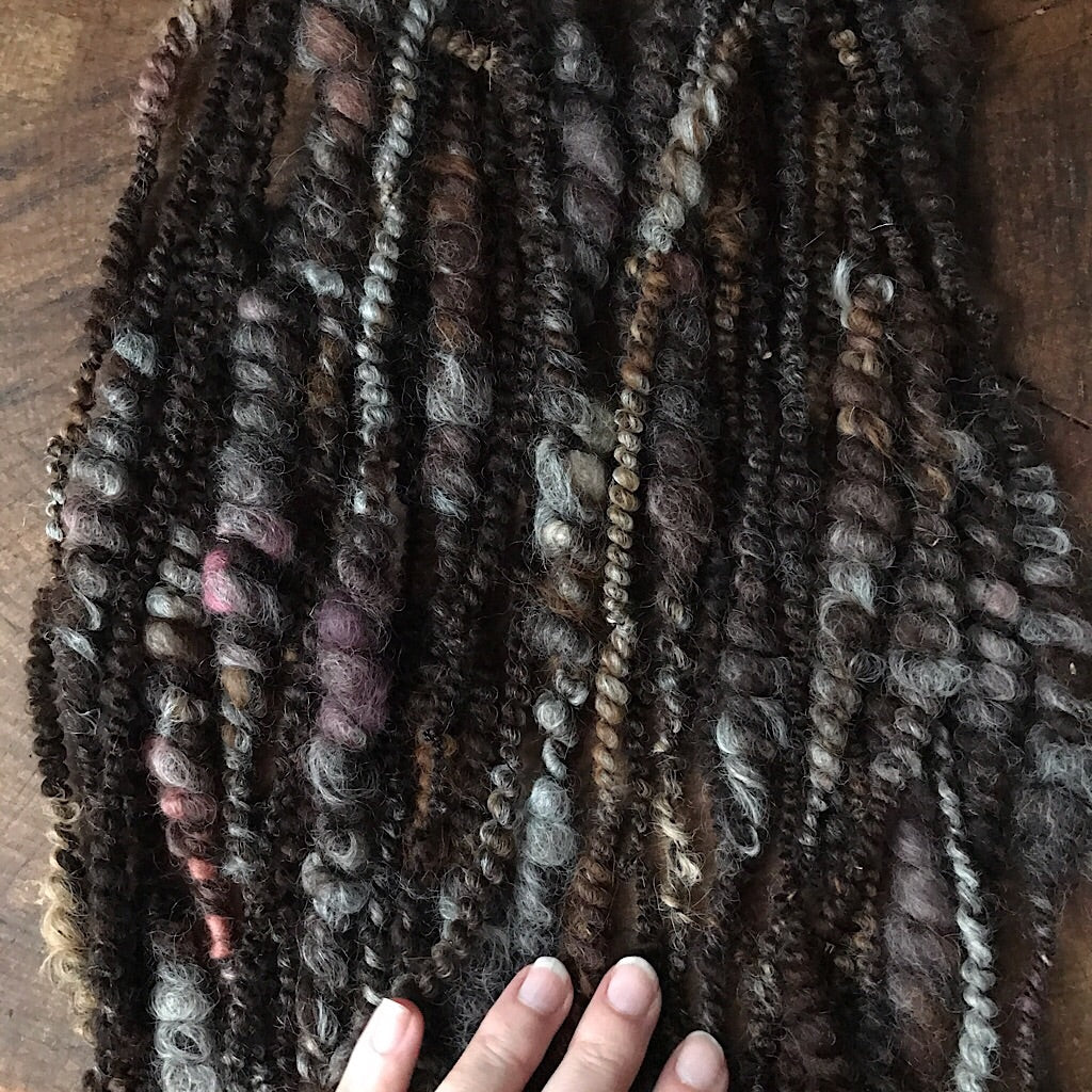 Dark chocolate Art yarn