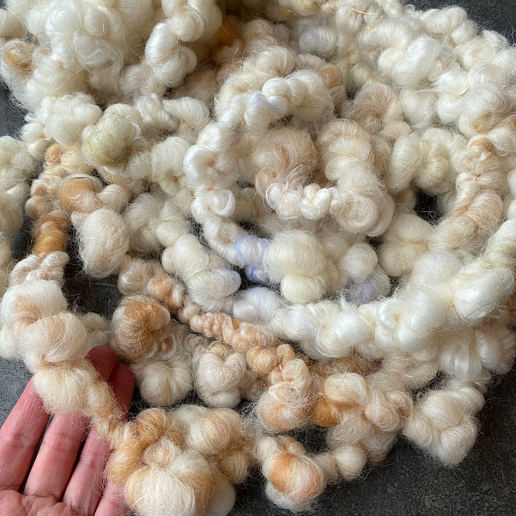 Snowflake Super Fluff jumbo Art yarn