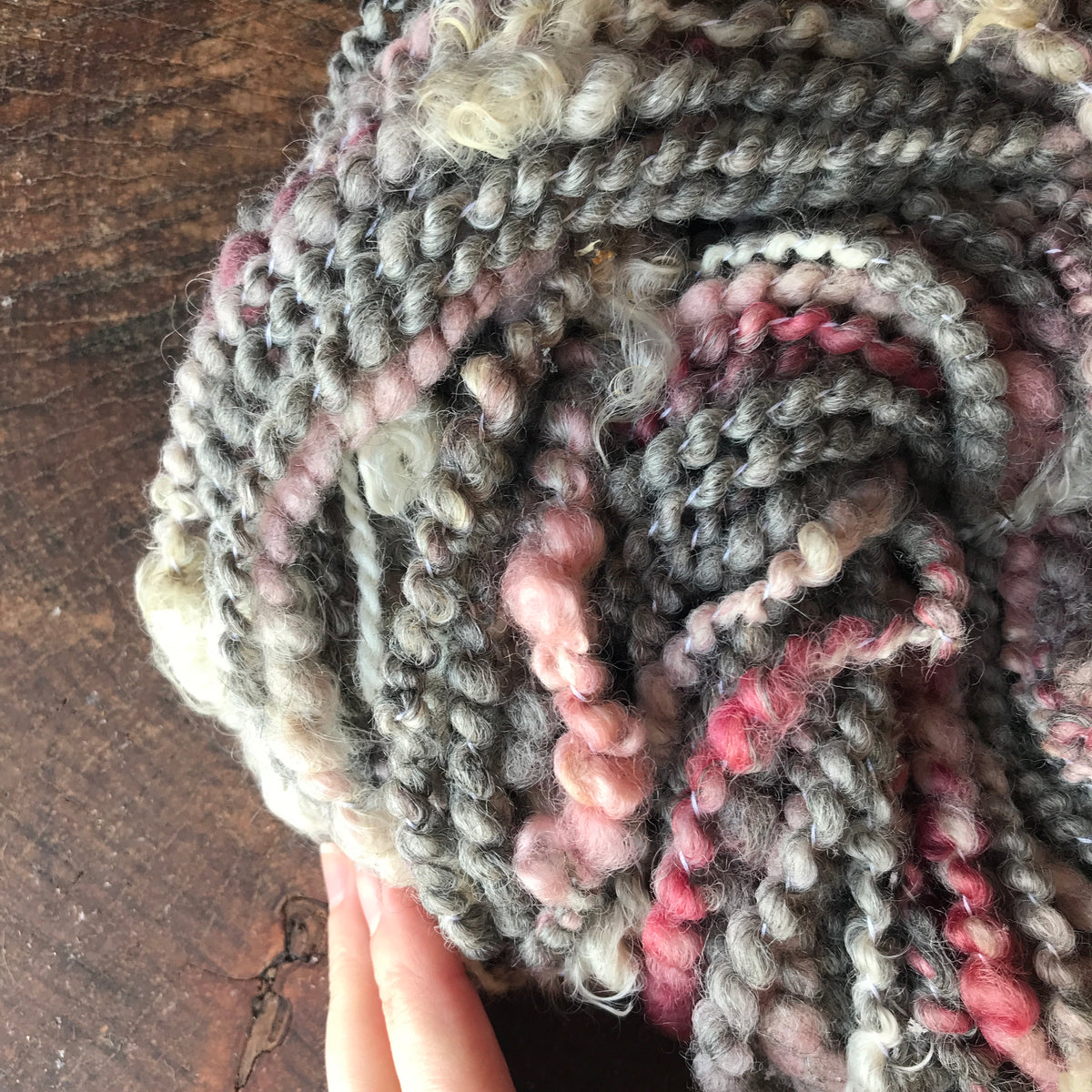 Grey alpaca yarn 100g - Mynoush