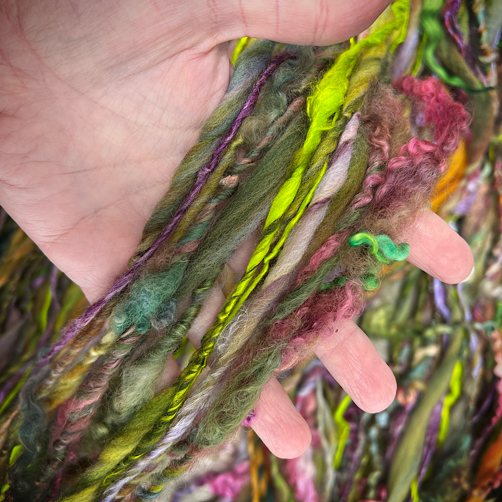 Woodland - single art yarn