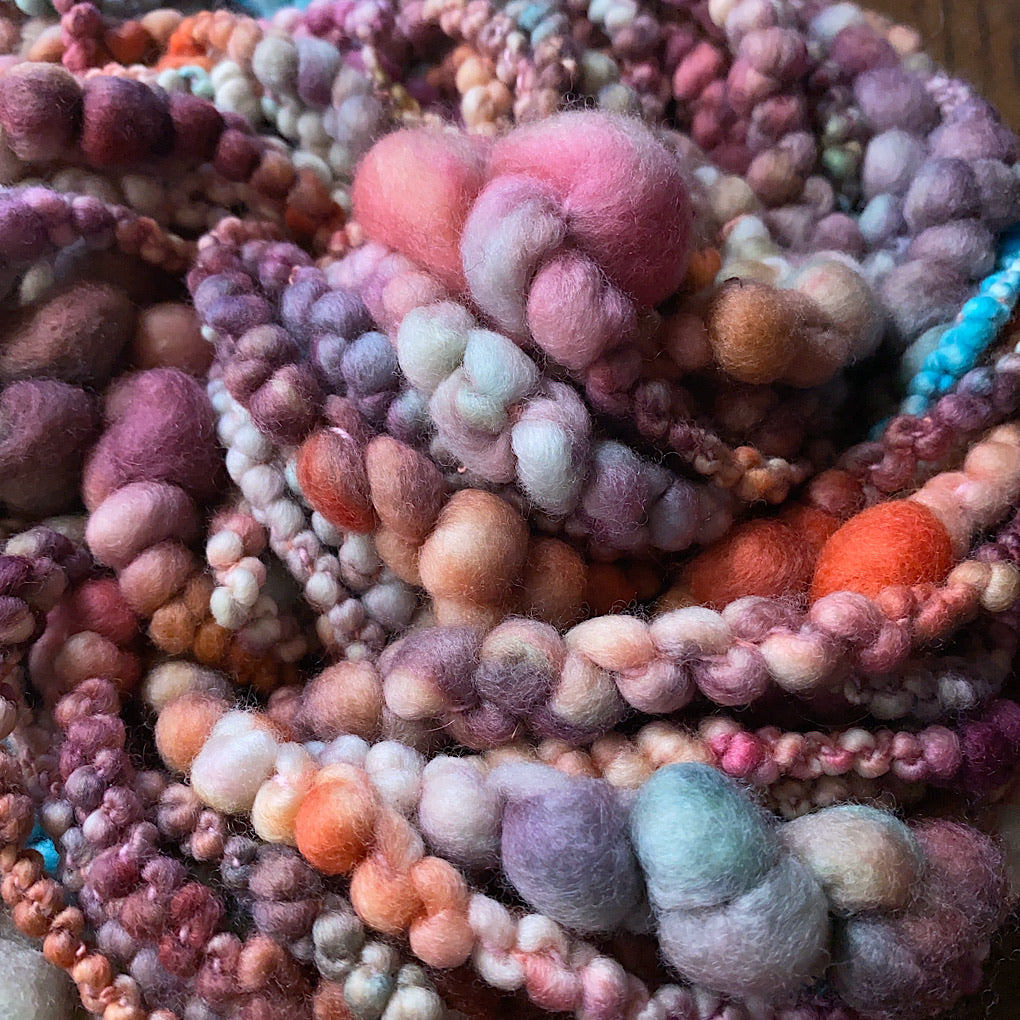 Love sunset  2 Art yarn