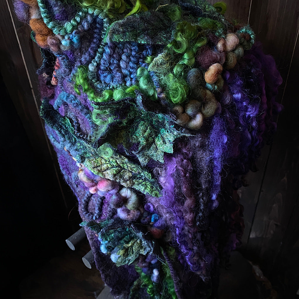 One spell - Felted hood