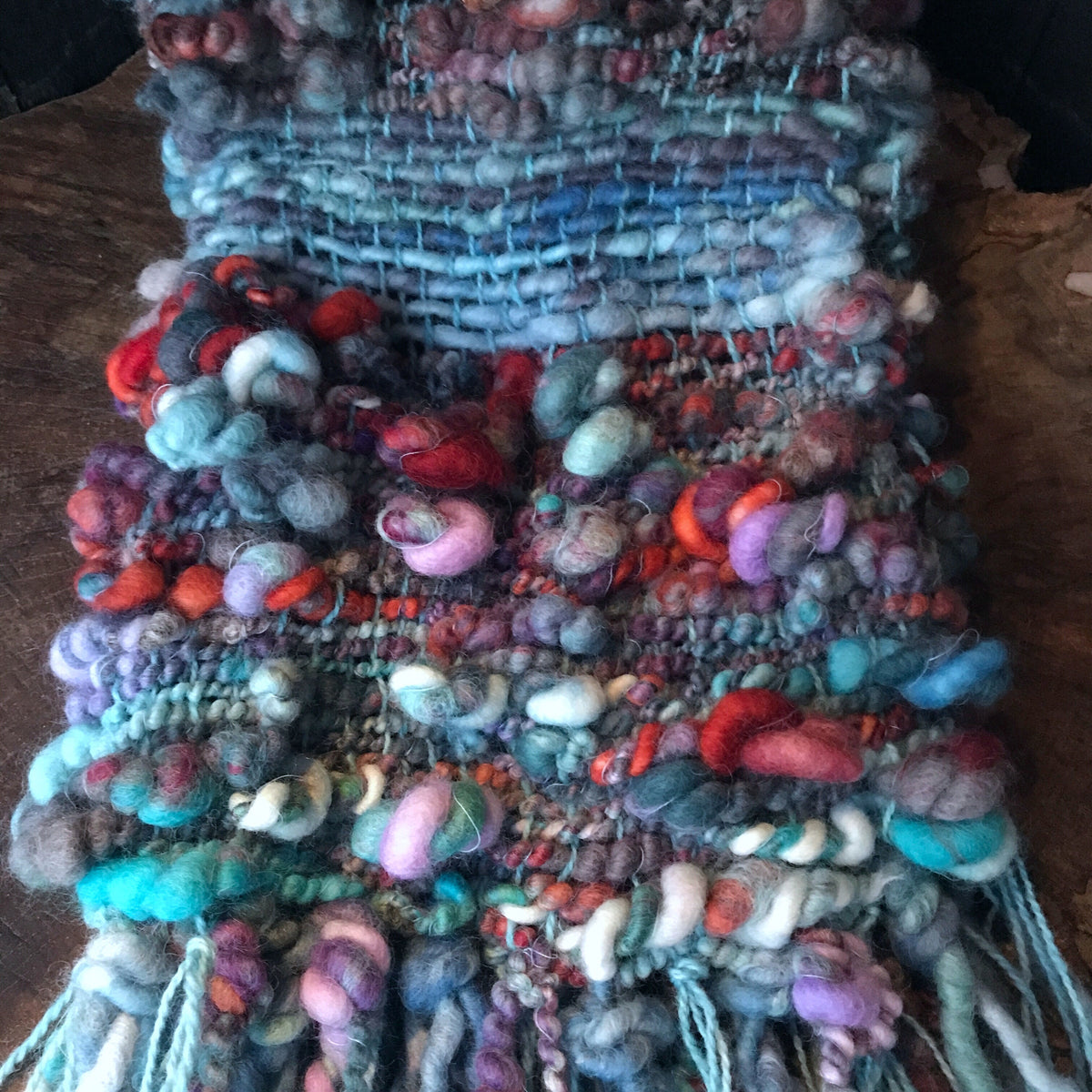 Blue scarf Foulard bleu - Mynoush