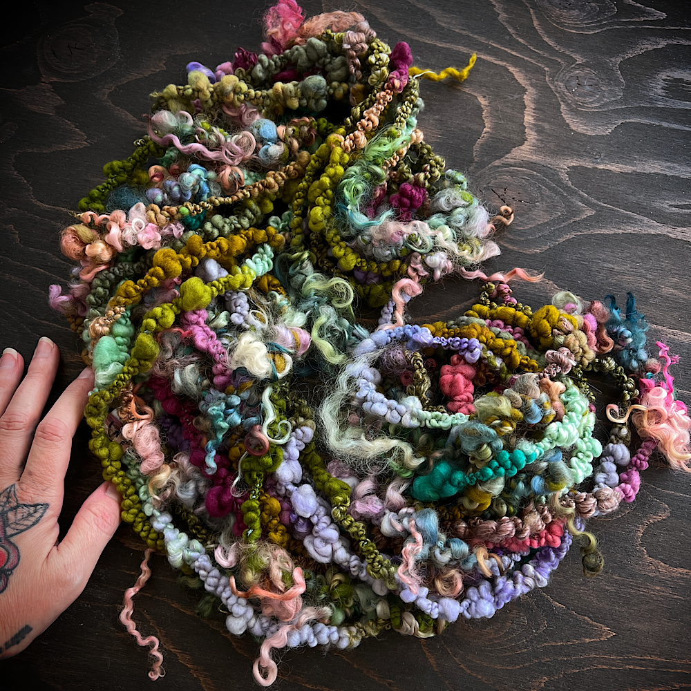 Magic flowers signature boucle