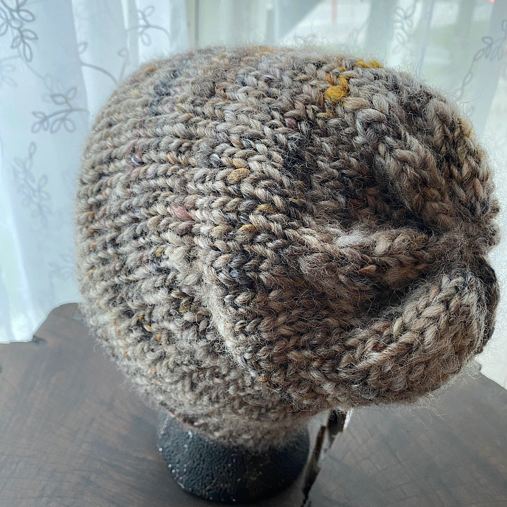 Merino silk unisex beanie