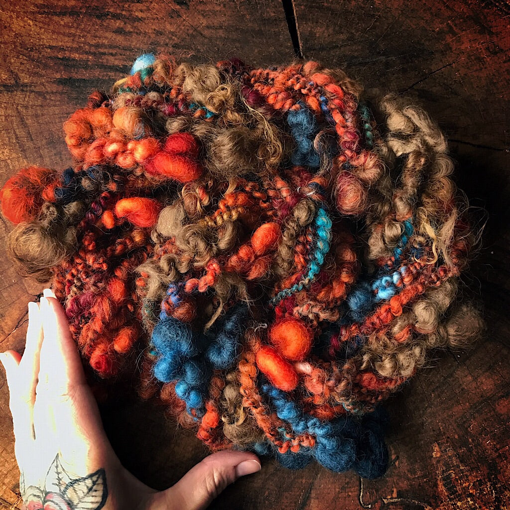 Pumpkin Art yarn